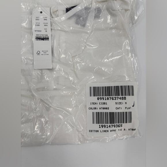 J.Crew Linen-cotton blend tie-back midi dress - Picture 5 of 8